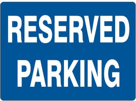 Reserved Parking Signs | G-6631