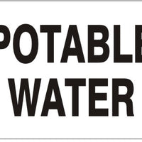 Potable Water Signs | G-9332
