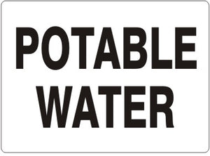 Potable Water Signs | G-9332