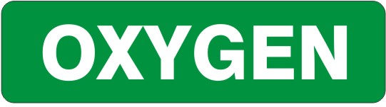 Oxygen Signs | G4-5728