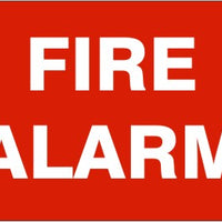 Fire Alarm Signs | G-2608