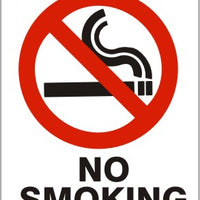 No Smoking With Graphic Signs | G-4860