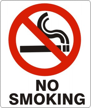 No Smoking With Graphic Signs | G-4860