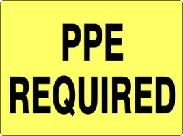 PPE Required Signs | G-9111