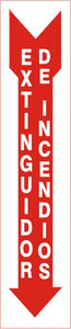 Fire Extinguisher Spanish Signs | G4-9948