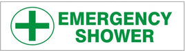 Emergency Shower Press-On Decal | PD-1633
