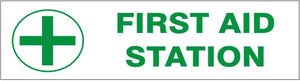 First Aid Station Press-On Decal | PD-2606