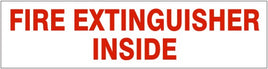 Fire Extinguisher Inside Sign | PD-2641