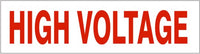 High Voltage Press-On Decal | PD-3753