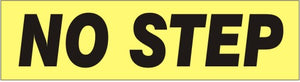 No Step Press-On Decal | PD-6010