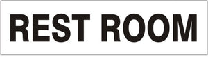 Rest Room Press-On Decal | PD-6639