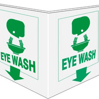 Eye Wash Wall Projection Standard and Glow | PWS-2