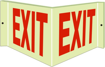 Exit Wall Projection Standard and Glow | PWSGL-1